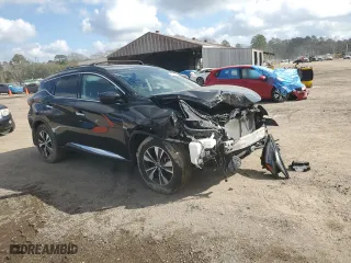 2019 Nissan Murano SV with VIN 5N1AZ2MJ7KN148267, listed as a Copart auction lot 44539455 with 38,308 mi miles and Salvage Title. Bid and sale history available at carsss.com. Image 4.