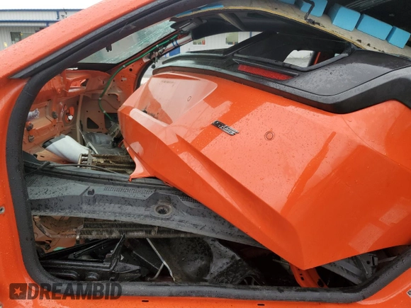 2018 Chevrolet Camaro 2SS with VIN 1G1FH1R78J0157634, listed as a Copart auction lot 56853475 with Not provided miles and Salvage title. Bid and sale history available at DreamBid. Image 7.