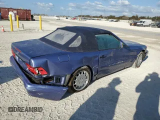1997 Mercedes-Benz SL-Class with VIN WDBFA63F1VF152883, listed as a Copart auction lot 77570524 with 0 mi miles and Salvage Title. Bid and sale history available at carsss.com. Image 3.