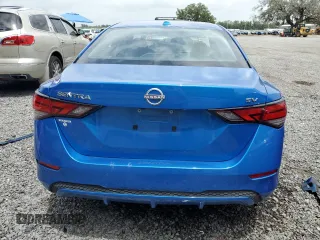 2024 Nissan Sentra SV with VIN 3N1AB8CV6RY313645, listed as a Copart auction lot 59614685 with 12,296 mi miles and Salvage title. Bid and sale history available at DreamBid. Image 6.