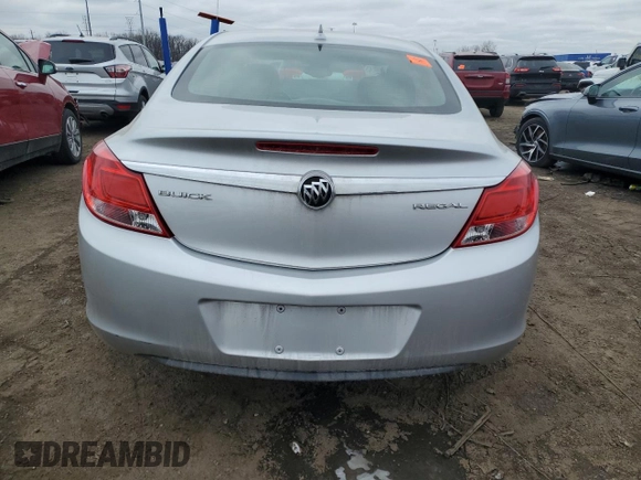 2012 Buick Regal with VIN 2G4GR5EK3C9149942, listed as a Copart auction lot 54039635 with 39,271 mi miles and Non repairable. Bid and sale history available at DreamBid. Image 6.