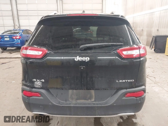2018 Jeep Cherokee Limited with VIN 1C4PJMDB5JD617757, listed as a IAAI auction lot 40944952 with 81,573 mi miles. Bid and sale history available at carsss.com. Image 17.