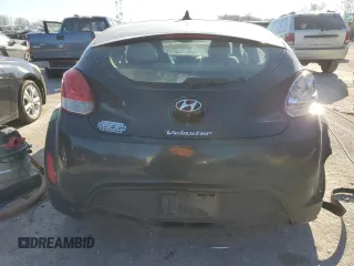 2012 Hyundai Veloster w/Red Int with VIN KMHTC6AD5CU030242, listed as a Copart auction lot 83016604 with 142,555 mi miles and Salvage title. Bid and sale history available at DreamBid. Image 6.