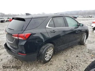 2024 Chevrolet Equinox LT with VIN 3GNAXTEG9RL307360, listed as a Copart auction lot 43205625 with 18,636 mi miles and Salvage Title. Bid and sale history available at carsss.com. Image 3.