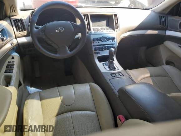 2007 Infiniti G35 G35x with VIN JNKBV61F47M804724, listed as a Copart auction lot 62123674 with Not Provided miles and Salvage Title. Bid and sale history available at DreamBid. Image 8.