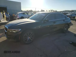 2019 BMW 3 Series 330i with VIN WBA5R1C56KFH13378, listed as a Copart auction lot 89337835 with 31,198 mi miles and Salvage Title. Bid and sale history available at carsss.com. Image 1.