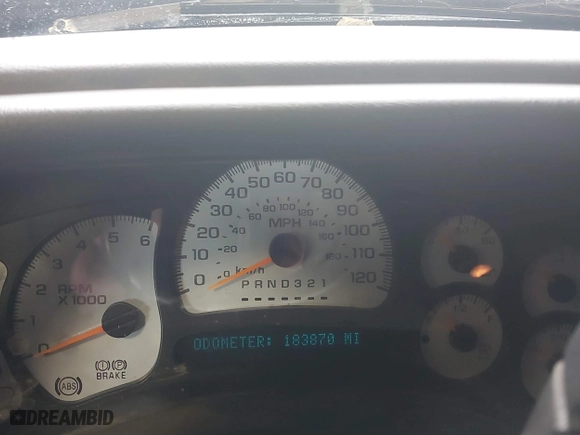2006 Chevrolet Silverado 1500 LT2 with VIN 1GCEK19B36Z106215, listed as a IAAI auction lot 40699968 with 183,870 mi miles. Bid and sale history available at carsss.com. Image 7.