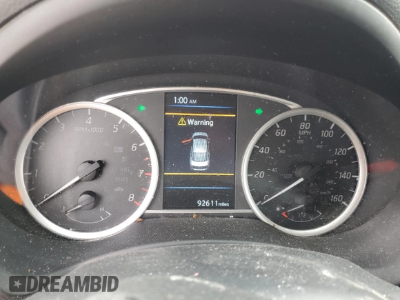 2019 Nissan Sentra SV with VIN 3N1AB7AP9KY225371, listed as a Copart auction lot 48354345 with 92,611 mi miles and Salvage Title. Bid and sale history available at DreamBid. Image 9.