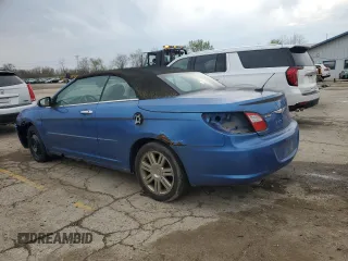 2008 Chrysler Sebring Limited z VIN 1C3LC65M78N207961, wystawiony jako Copart lot #52141355 z przebiegiem Nie podano mil oraz Czysty tytuł • Clean title. Historia ofert i sprzedaży dostępna na DreamBid. Obrazek 2.