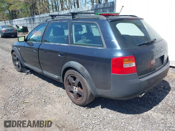 2003 Audi allroad A6 V8 with VIN WA1YD64B53N042896, listed as a IAAI auction lot 42140869 with 139,980 mi miles and . Bid and sale history available at DreamBid. Image 3.