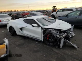 2024 Chevrolet Corvette 1LZ with VIN 1G1YD2D37R5601793, listed as a Copart auction lot 85160634 with Not Provided miles and Non Repairable. Bid and sale history available at DreamBid. Image 4.