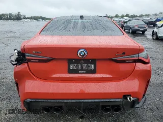 2024 BMW M4 Competition xDrive with VIN WBS43AZ09RCN92164, listed as a Copart auction lot 71997664 with 9,970 mi miles and Salvage Title. Bid and sale history available at carsss.com. Image 6.