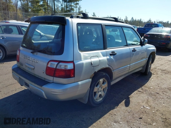 2002 Subaru Forester S w/Premium Pkg with VIN JF1SF65682H733026, listed as a IAAI auction lot 41788587 with 153,070 mi miles. Bid and sale history available at carsss.com. Image 4.