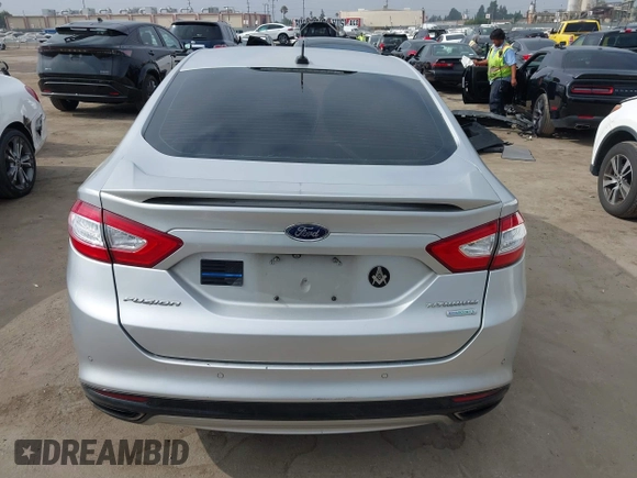 2016 Ford Fusion Titanium z VIN 3FA6P0K92GR135076, wystawiony jako IAAI lot #42604875 z przebiegiem 192 785 mil mil oraz . Historia ofert i sprzedaży dostępna na DreamBid. Obrazek 16.