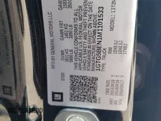 2021 GMC Canyon 2WD Elevation Standard z VIN 1GTG5BEN1M1101533, wystawiony jako Copart lot #59176065 z przebiegiem 46 082 mil mil oraz Szkoda całkowita • Salvage title. Historia ofert i sprzedaży dostępna na DreamBid. Obrazek 12.