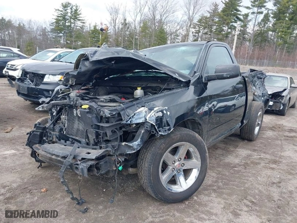 2012 Ram 1500 Express with VIN 3C6JD7AT4CG193349, listed as a IAAI auction lot 41852846 with NaN miles. Bid and sale history available at carsss.com. Image 18.