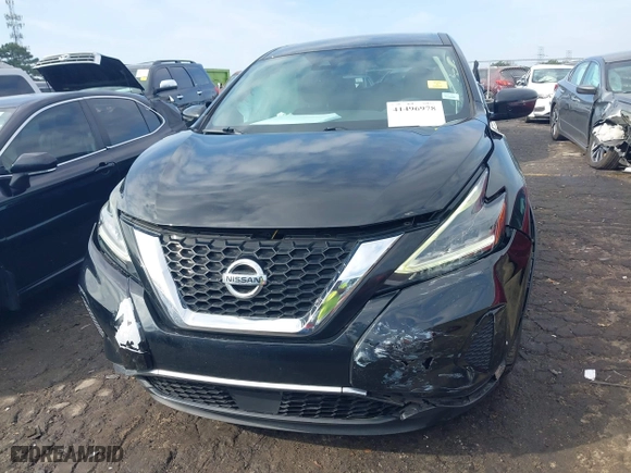 2020 Nissan Murano S with VIN 5N1AZ2AJ4LN134137, listed as a IAAI auction lot 41496978 with 103,145 mi miles. Bid and sale history available at carsss.com. Image 12.