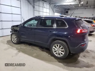 2015 Jeep Cherokee Limited with VIN 1C4PJMDB2FW655409, listed as a Copart auction lot 88255715 with 109,262 mi miles and Salvage Title. Bid and sale history available at carsss.com. Image 2.