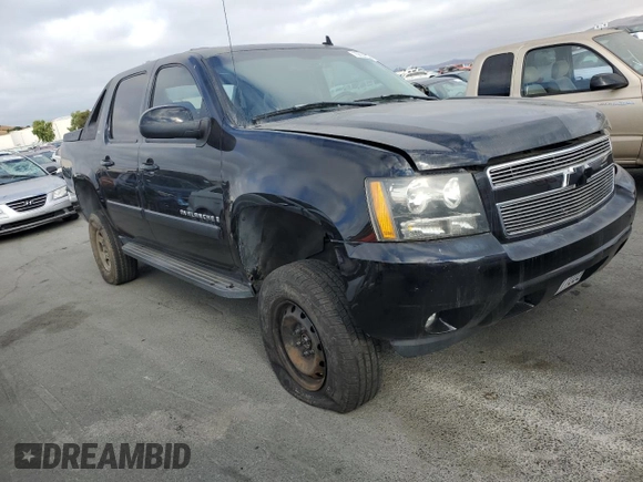 2007 Chevrolet Avalanche LT w/3LT with VIN 3GNFK12327G160346, listed as a Copart auction lot 70892764 with 127,481 mi miles and Salvage Title. Bid and sale history available at carsss.com. Image 4.