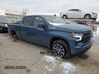 2024 Chevrolet Silverado 1500 RST with VIN 1GCUDEED3RZ143256, listed as a Copart auction lot 45406355 with 12,391 mi miles and Salvage Title. Bid and sale history available at carsss.com. Image 4.