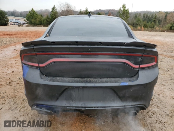 2019 Dodge Charger Scat Pack with VIN 2C3CDXGJ8KH638590, listed as a Copart auction lot 84241704 with 104,354 mi miles and Salvage Title. Bid and sale history available at DreamBid. Image 6.