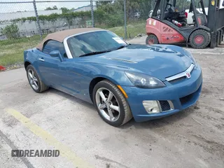 2008 Saturn Sky Red Line with VIN 1G8MF35X88Y128324, listed as a IAAI auction lot 41869564 with 82,503 mi miles. Bid and sale history available at carsss.com. Image 1.