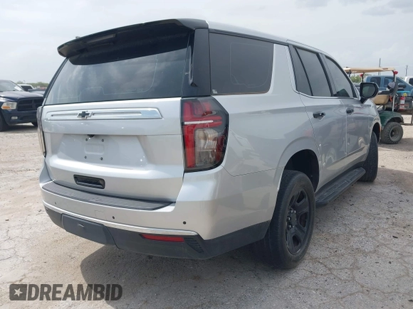 2022 Chevrolet Tahoe Commercial with VIN 1GNSCLED4NR254074, listed as a IAAI auction lot 42524415 with Not provided miles and . Bid and sale history available at DreamBid. Image 4.