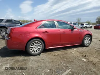 2011 Cadillac CTS with VIN 1G6DA5EY1B0160856, listed as a Copart auction lot 52859315 with 86,787 mi miles and Salvage Title. Bid and sale history available at DreamBid. Image 3.