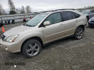 2006 Lexus RX 400h with VIN JTJHW31U260009082, listed as a Copart auction lot 76505784 with 172,218 mi miles and Salvage title. Bid and sale history available at DreamBid. Image 1.