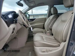 2014 Nissan Quest S z VIN JN8AE2KP9E9105056, wystawiony jako Copart lot #56594235 z przebiegiem 117 103 mil mil oraz Czysty tytuł • Clean title. Historia ofert i sprzedaży dostępna na DreamBid. Obrazek 7.
