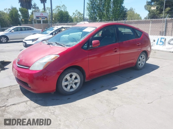 2006 Toyota Prius with VIN JTDKB20U367541643, listed as a IAAI auction lot 42146573 with Not Provided miles. Bid and sale history available at carsss.com. Image 2.