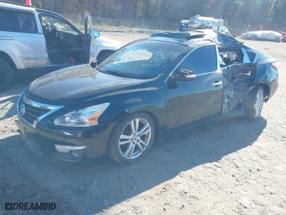 2014 Nissan Altima 3.5 SL with VIN 1N4BL3APXEC142705, listed as a IAAI auction lot 41005323 with 153,341 mi miles. Bid and sale history available at carsss.com. Image 16.