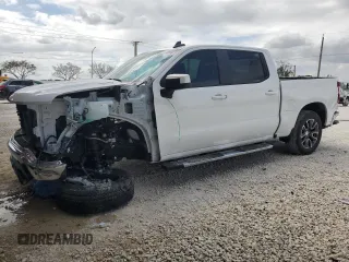 2024 Chevrolet Silverado 1500 with VIN 3GCPACE83RG222276, listed as a Copart auction lot 51839975 with 12,996 mi miles and Salvage Title. Bid and sale history available at DreamBid. Image 1.