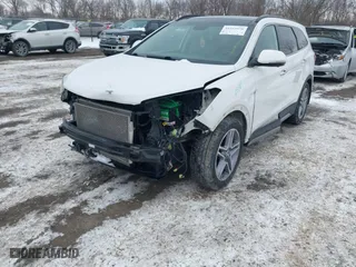 2017 Hyundai Santa Fe Limited Ultimate with VIN KM8SRDHF8HU207282, listed as a IAAI auction lot 41555970 with 120,456 mi miles. Bid and sale history available at carsss.com. Image 17.