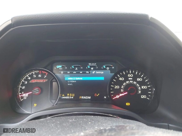 2018 Ford F-150 XL with VIN 1FTFW1EG7JFC83189, listed as a IAAI auction lot 41410074 with 44,420 mi miles. Bid and sale history available at carsss.com. Image 7.