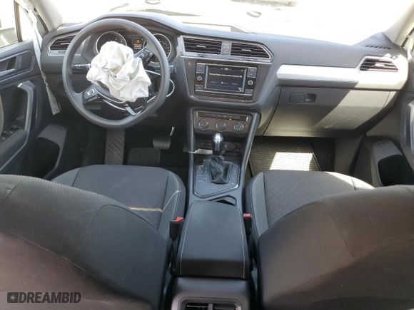 2021 Volkswagen Tiguan S with VIN 3VV1B7AX4MM061312, listed as a Copart auction lot 47909185 with 42,100 mi miles and Salvage Title. Bid and sale history available at carsss.com. Image 8.