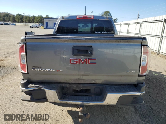 2018 GMC Canyon 2WD SLE with VIN 1GTG5CEN0J1206761, listed as a Copart auction lot 42490995 with 132,480 mi miles and Clean Title. Bid and sale history available at carsss.com. Image 6.