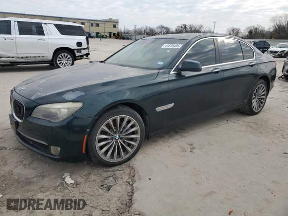 2011 BMW 7 Series 750i with VIN WBAKA8C56BCY36955, listed as a Copart auction lot 41576495 with 131,550 mi miles and Clean title. Bid and sale history available at DreamBid. Image 1.