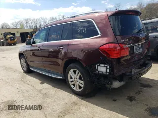 2015 Mercedes-Benz GL-Class GL 450 with VIN 4JGDF6EE1FA492608, listed as a Copart auction lot 50764834 with 73,668 mi miles. Bid and sale history available at carsss.com. Image 2.