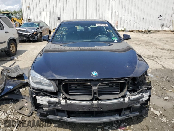 2014 BMW 7 Series ALPINA B7 xDrive with VIN WBAYF8C5XED653245, listed as a Copart auction lot 56010085 with 114,519 mi miles and Salvage title. Bid and sale history available at DreamBid. Image 5.