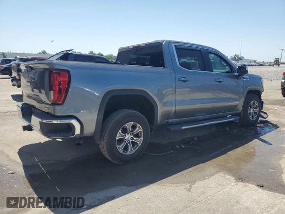 2019 GMC Sierra 1500 with VIN 3GTU8BED2KG193400, listed as a Copart auction lot 53545715 with 50,437 mi miles and Salvage Title. Bid and sale history available at DreamBid. Image 3.