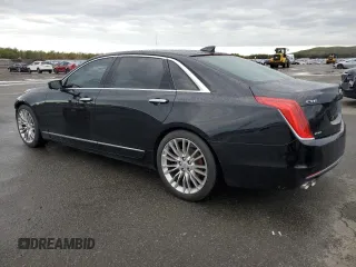 2016 Cadillac CT6 Luxury AWD with VIN 1G6KD5RSXGU150587, listed as a Copart auction lot 51260195 with 56,583 mi miles and Salvage Title. Bid and sale history available at carsss.com. Image 2.