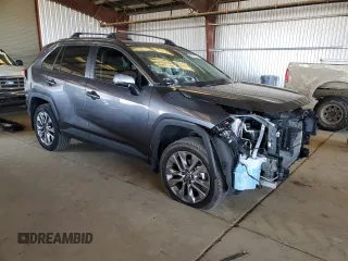 2024 Toyota RAV4 XLE Premium with VIN 2T3C1RFV3RC290066, listed as a Copart auction lot 56318665 with 28,741 mi miles and Salvage title. Bid and sale history available at DreamBid. Image 4.