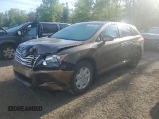 2012 Toyota Venza LE with VIN 4T3BK3BB6CU073926, listed as a Copart auction lot 58175855 with 187,788 mi miles and Salvage title. Bid and sale history available at DreamBid. Image 1.