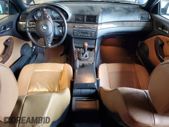 2003 BMW 3 Series 330Ci with VIN WBABS534X3JU96029, listed as a Copart auction lot 81632324 with 120,614 mi miles and Salvage Title. Bid and sale history available at carsss.com. Image 8.