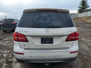 2017 Mercedes-Benz GLS 450 with VIN 4JGDF6EE1HA986308, listed as a Copart auction lot 43828644 with 48,625 mi miles and Salvage Title. Bid and sale history available at DreamBid. Image 6.