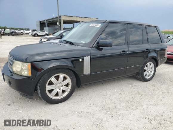 2006 Land Rover Range Rover HSE with VIN SALME15496A229437, listed as a Copart auction lot 59334365 with 94,010 mi miles and Clean title. Bid and sale history available at DreamBid. Image 1.