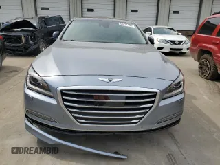 2017 Genesis G80 3.8L with VIN KMHGN4JE0HU201432, listed as a Copart auction lot 59471454 with 90,751 mi miles and Salvage Title. Bid and sale history available at carsss.com. Image 5.