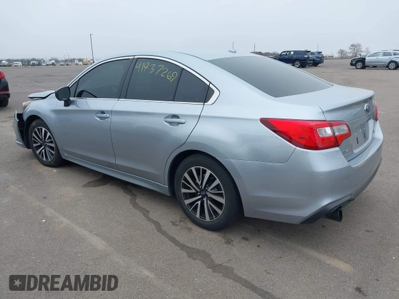 2019 Subaru Legacy with VIN 4S3BNAB63K3034212, listed as a IAAI auction lot 41937269 with 139,187 mi miles. Bid and sale history available at carsss.com. Image 3.