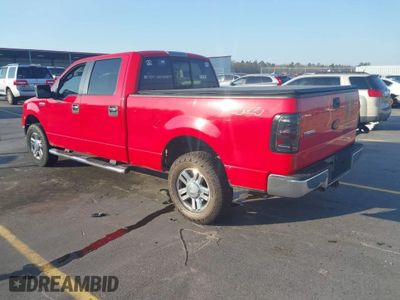 2008 Ford F-150 XLT with VIN 1FTPW14V48FC35762, listed as a IAAI auction lot 41790739 with 123,654 mi miles and . Bid and sale history available at DreamBid. Image 3.